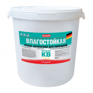 Краска влагостойкая белая PUFAS Decoself мороз. (40кг) (КВ) Россия