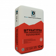 Тепло-, звукоизоляционная штукатурка De Luxe ТЕПЛОЛЮКС