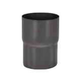 Соединитель трубы AquaSystem темно-серый RR23 150/100