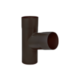 Тройник AquaSystem темно-коричневый RR32 150/100