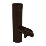 Водосборник AquaSystem темно-коричневый RR32 150/100