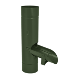 Водосборник AquaSystem темно-зеленый RR11 150/100