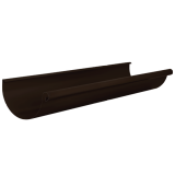 Желоб водосточный AquaSystem Темно коричневый RR32 150/100