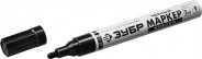 ЗУБР МК-750 черный, 2-4 мм круглый наконечник, маркер-краска
