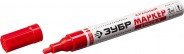ЗУБР МК-750 красный, 2-4 мм круглый наконечник, маркер-краска