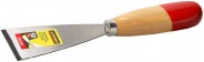 STAYER шпатель для удаления ржавчины 50 мм, усиленное стальное полотно, деревянная ручка