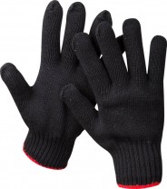 ЗУБР СТАНДАРТ р. L-XL, перчатки трикотажные, утепленные, 7 класс