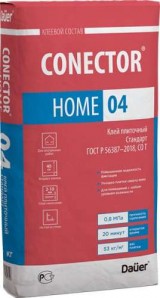 Клей плиточный CONECTOR® HOME 04