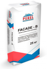 Белая цементная шпатлевка Perel Facade - B 0652