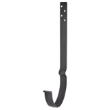 Крюк крепления желоба удлиненный AquaSystem темно-серый RR23 150/100
