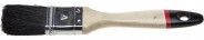 STAYER 63 мм, 2,5", щетина натуральная чёрная, деревянная ручка, кисть плоская UNIVERSAL-EURO