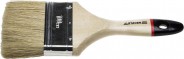 STAYER 75 мм, 3", щетина натуральная светлая, деревянная ручка, кисть плоская UNIVERSAL-EURO