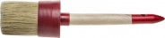 STAYER 40 мм, щетина натуральная, деревянная ручка, кисть малярная круглая