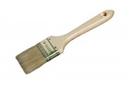 ЗУБР 25 мм, 1", щетина натуральная светлая, деревянная ручка, кисть плоская УНИВЕРСАЛ-ЭКСПЕРТ