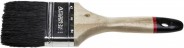 STAYER 75 мм, 3", щетина натуральная чёрная, деревянная ручка, кисть плоская UNIVERSAL-EURO
