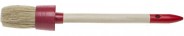 STAYER 25 мм, щетина натуральная, деревянная ручка, кисть малярная круглая