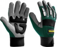 KRAFTOOL EXTREM р. XL, профессиональные комбинированные перчатки для тяжелых механических работ, защита от ударов и вибрации
