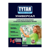 Клей обойный "TYTAN Euro-Line УНИВЕРСАЛ" (для бумажных и легких виниловых обоев без индикатора) 250 гр