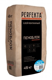 Клей монтажный Пеноблок Зимняя серия, 40 кг