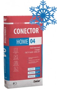 Клей плиточный Оптимум CONECTOR® HOME 04 зима 25 кг