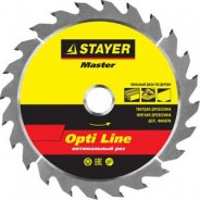 STAYER Opti Line 140 x 20мм 20T, диск пильный по дереву, оптимальный рез