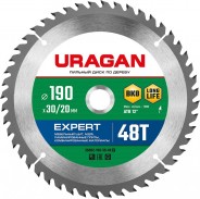 URAGAN Expert 165х20/16мм 40Т, диск пильный по дереву