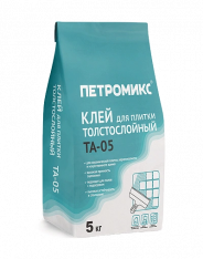 Клей толстослойный 5 кг TA-05 Петромикс